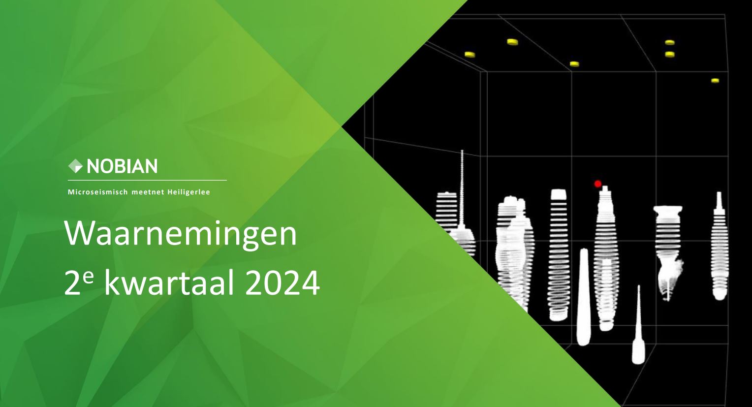 Seismisch meetrapport Heiligerlee en Zuidwending 2e kwartaal 2024